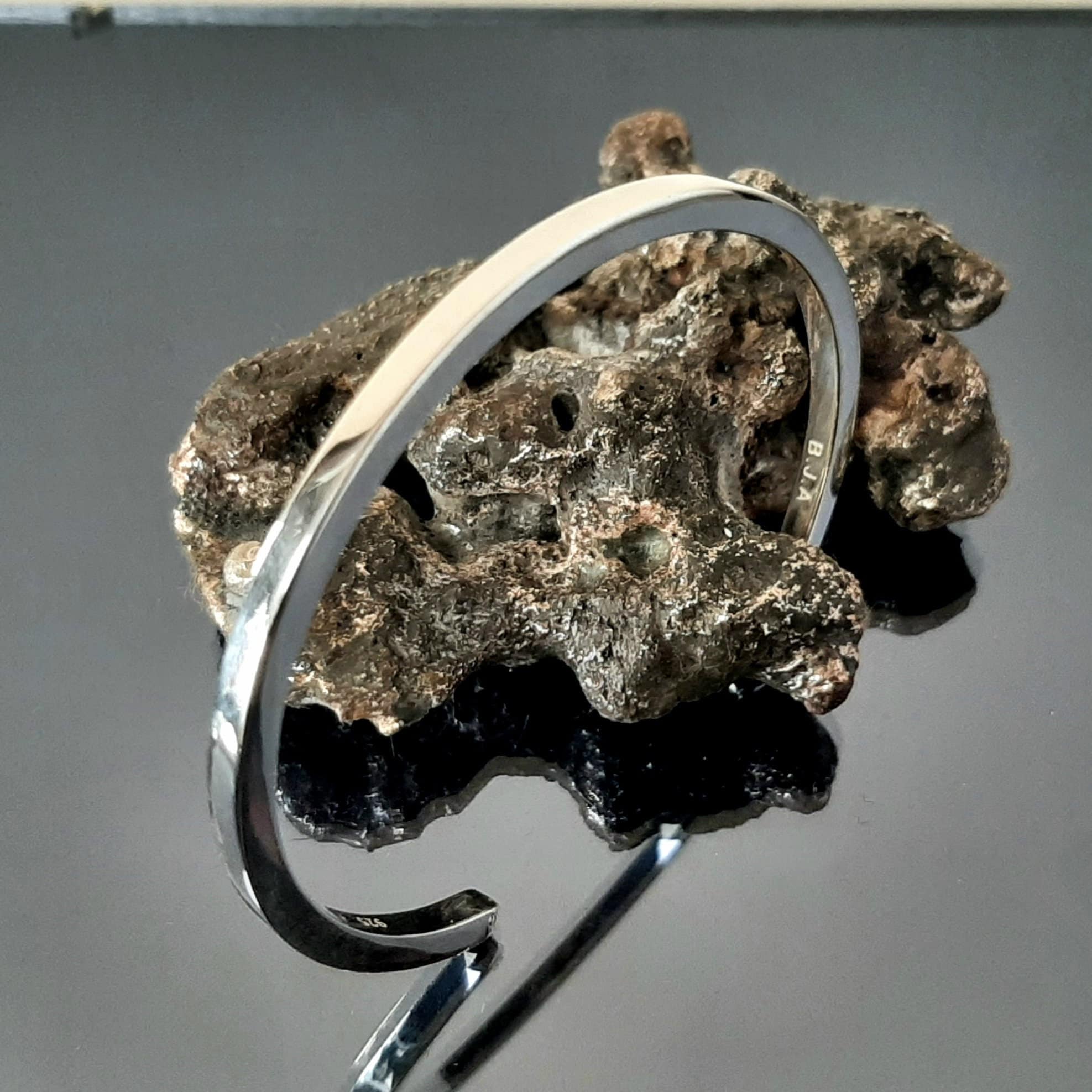 シルバー 幾何学模様 カフブレスレット 7点セット トなヴィンテージ風