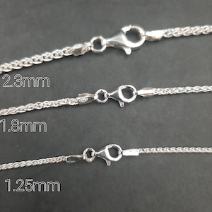 Sterling Silver 1.25mm Cable Chain - Bracelet or Anklet Lengths Sterling Silver 1.25mm Cable Chain - Bracelet or Anklet Lengths