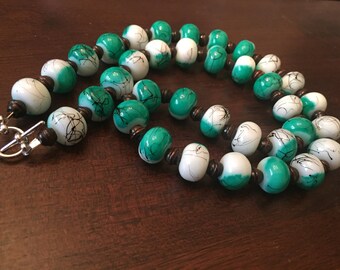 Turquoise and Wood