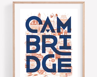 Cambridge • art print / poster / wall decor
