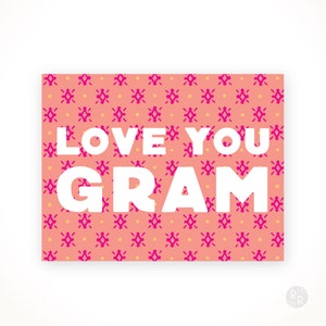 Love You, Gram • single card