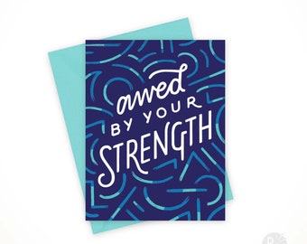 Awed by Your Strength • single card