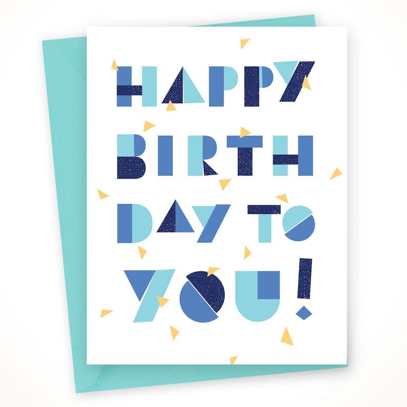 Happy Birthday to You \u2022 Single Card
