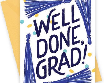 Well Done, Grad! • single card