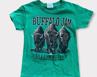 Vintage Kids Buffalo Jam Tee T Shirt