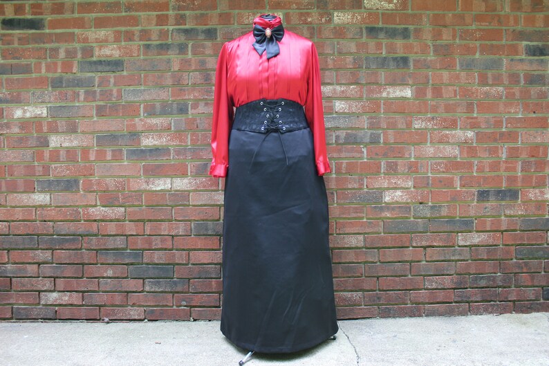 Dickens Victorian Style US Women/'s Size 14 Wild West Edwardian 1900s 4-Piece Set