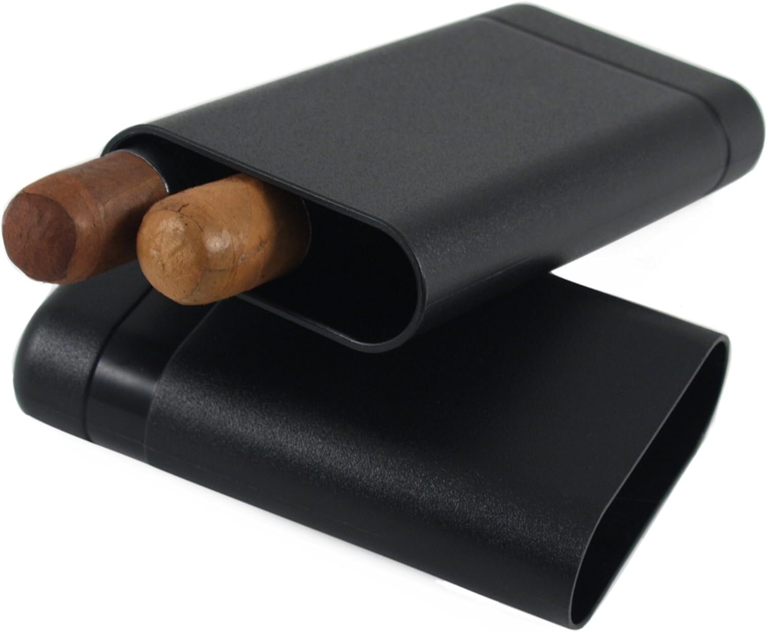 Le Tube 3 Finger Crushproof Airtight Cigar Case Travel Humidor by CigarExtras