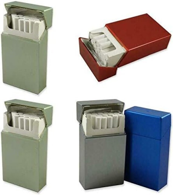 hard box full pack cigarette case Extra No need to find lighters everywhere 1x Hard Box Full Pack
