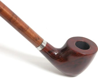 F.E.S.S. Genuine Signature Series 14&quot; Long Churchwarden Tobacco Pipe ~ Pick Your Style (FESS317) (Cherry Smooth)