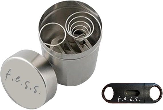 car cigarette ashtray cup holder F.e.s.s. Car Ashtray Can Portable Cigar Cigarette Travel Ashtray Fits in  Cup Holder with FESS V Cut Cigar Cutter