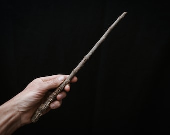 Elm wood magic wand