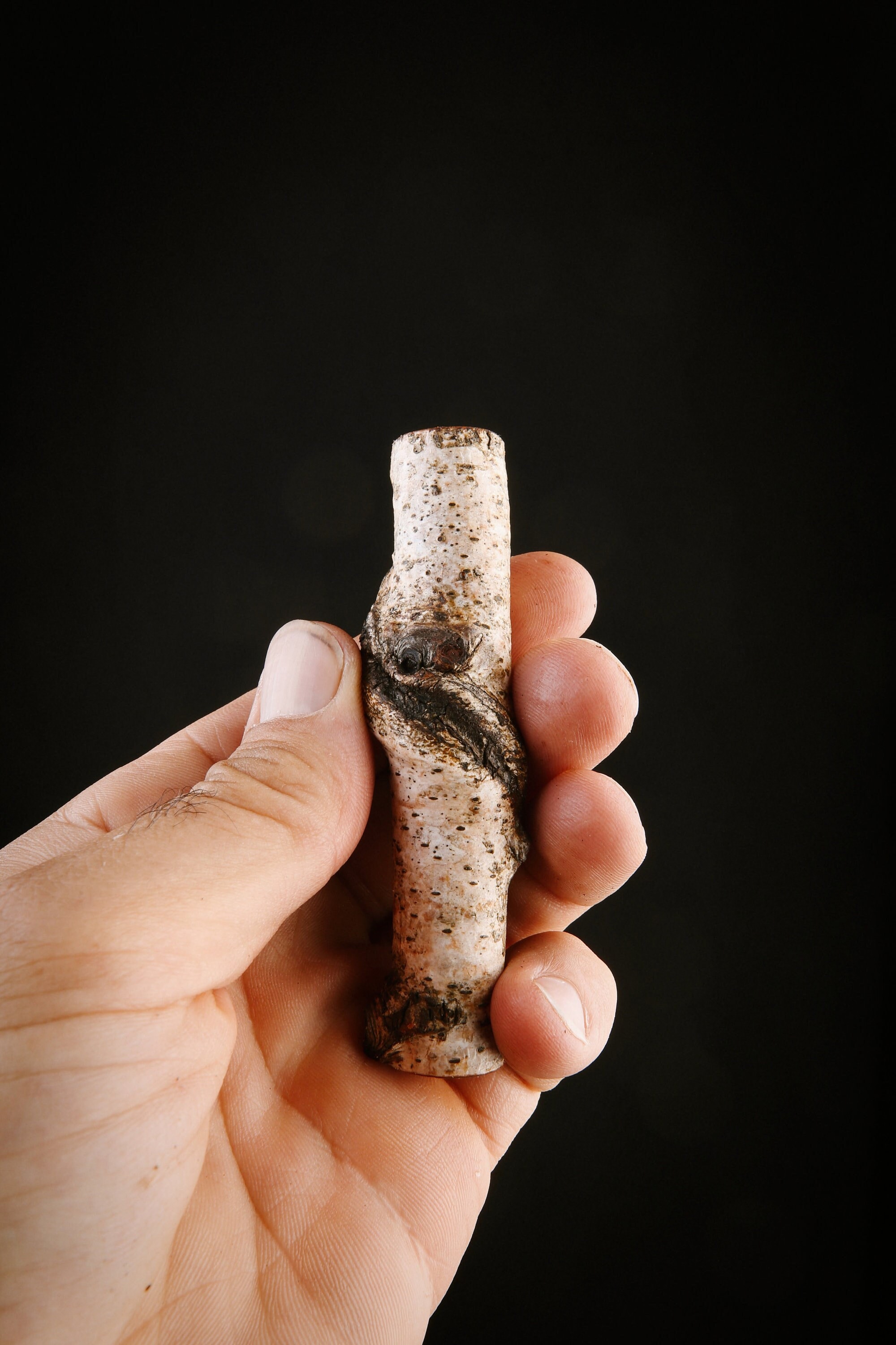 Talisman Chamanique en Bois de Bouleau, Bâton Rituel Sacré Païen