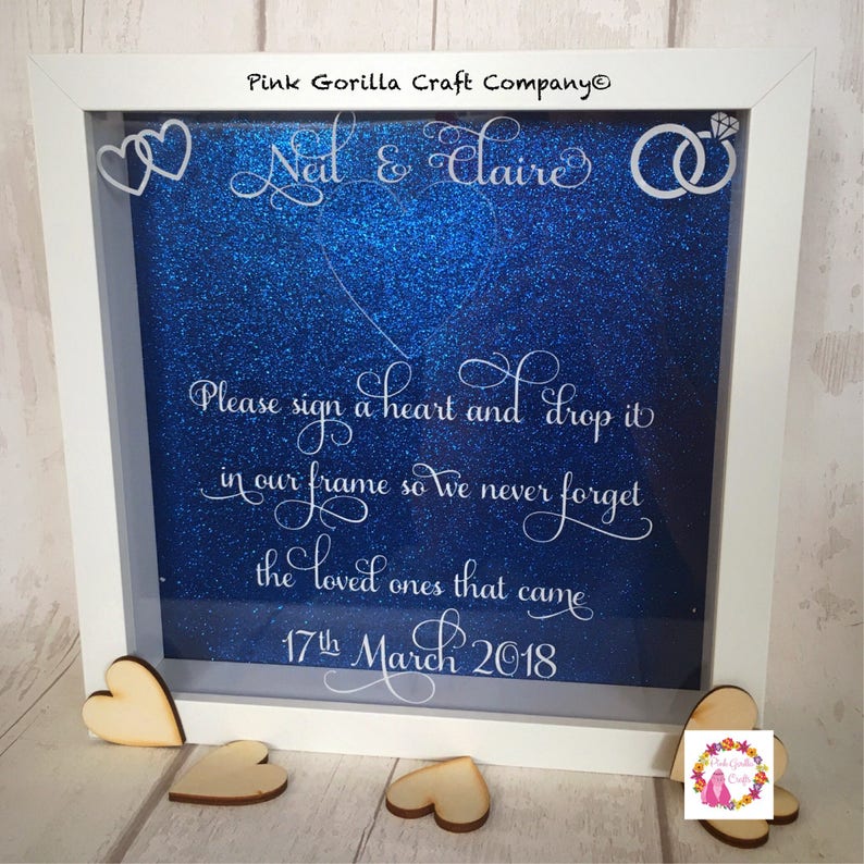 Wedding Guest Book / Drop Box / Memory Box / Guest Book Box Etsy UK