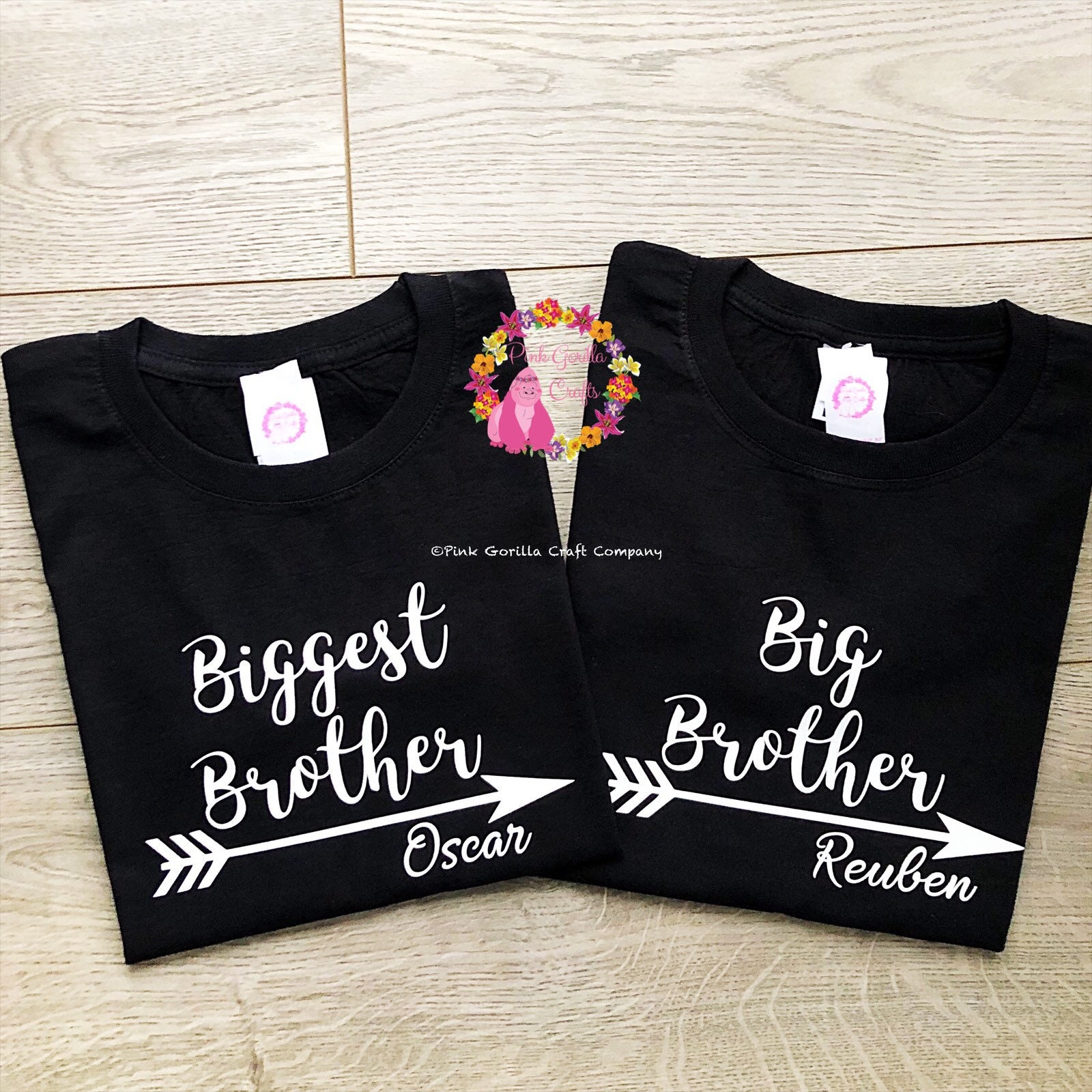 Sibling Tshirt Set. New Baby Set. Sibling Shirt Set. Big - Etsy UK