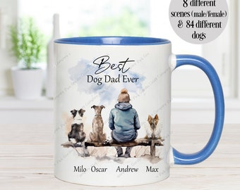 Dog Mug, Pet Mug, Gift from Dog, Man and Dog, Dog Keepsake, Dog Lover Gift, Dog Gift, Dog Dad Gift, Dog Mum Gift, Dog Owner, Best Friend Mug