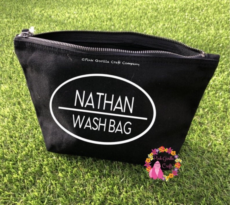 Beard Kit Bag Dads Gift Grooming Bag Washbag Shaving Bag Beard Etsy