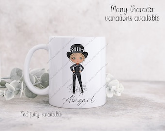 Policewoman, Mug for her, Mug for policewoman, Police Lady, Gift for Policewoman, Police Officer, Gift for her, Law Officer,