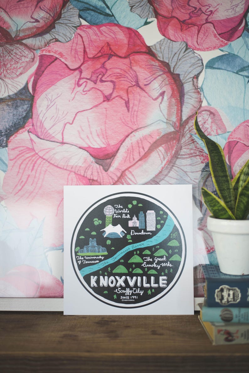 Knoxville Print Etsy