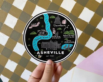 Asheville Sticker