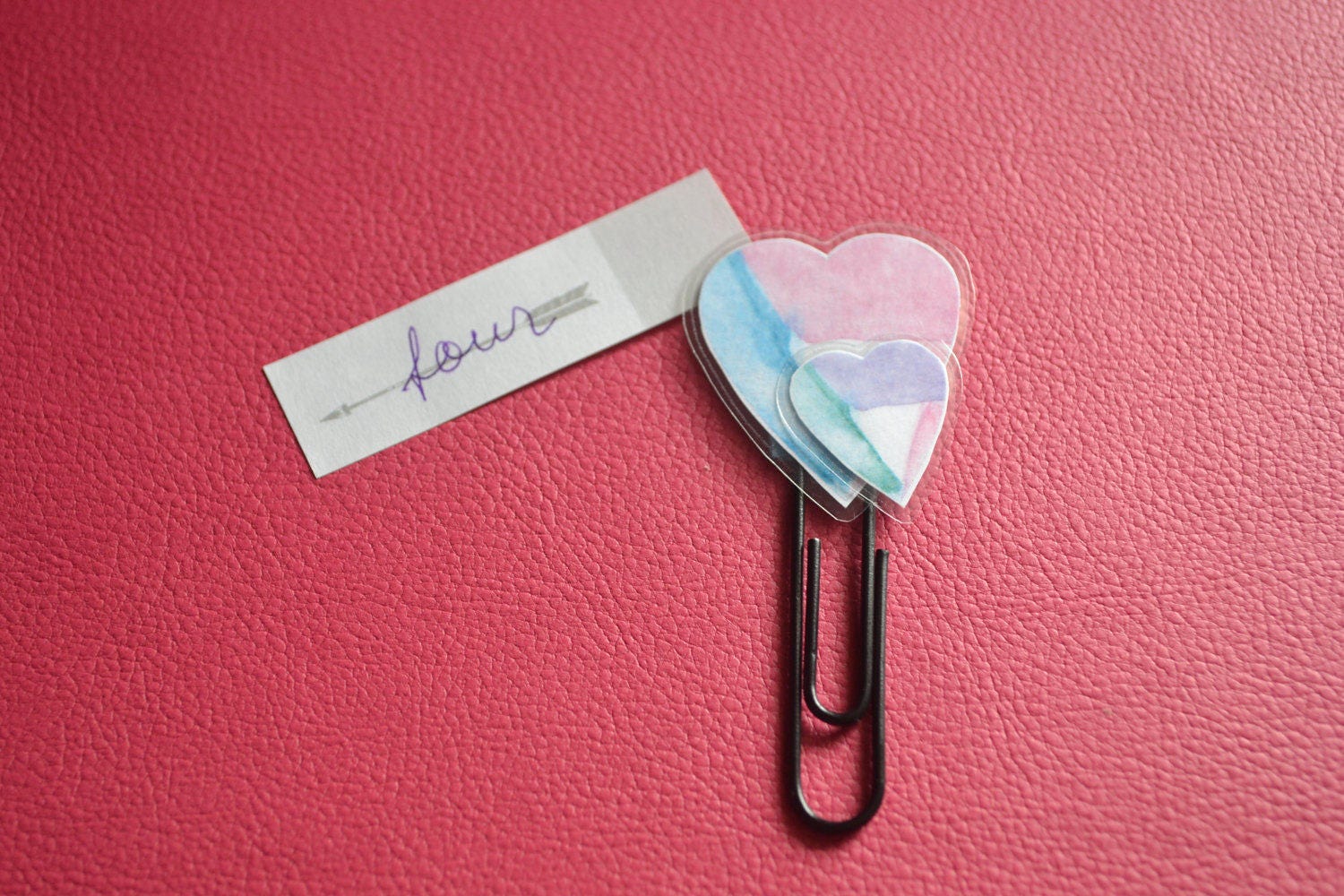 Heart Paper Clip Etsy