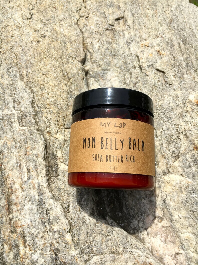 Mom Belly Balm Shea Butter Pregnant Care Stretchmark Etsy