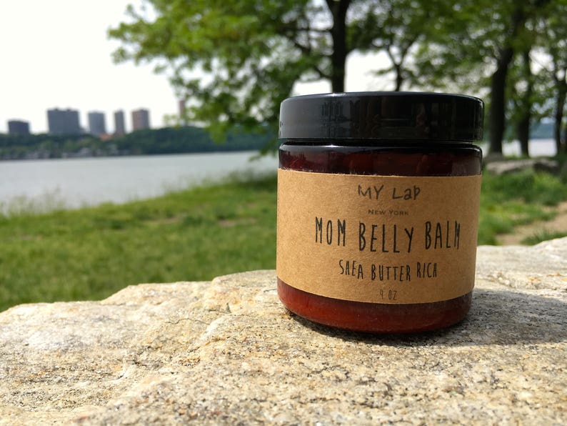 Mom Belly Balm Shea Butter Pregnant Care Stretchmark Etsy