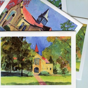 Wellesley Chapel Giclée Prints: Watercolor & Oil Painting Views