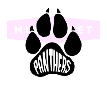 Download Panthers svg | Etsy
