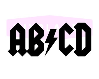 Rock band silhouette | Etsy