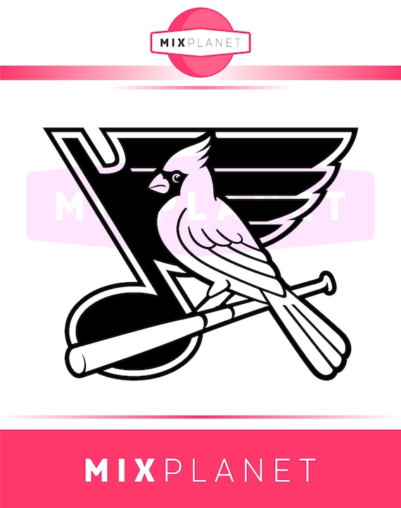 St Louis Cardinals Blues Cut Files St Louis Blues SVG Files Etsy