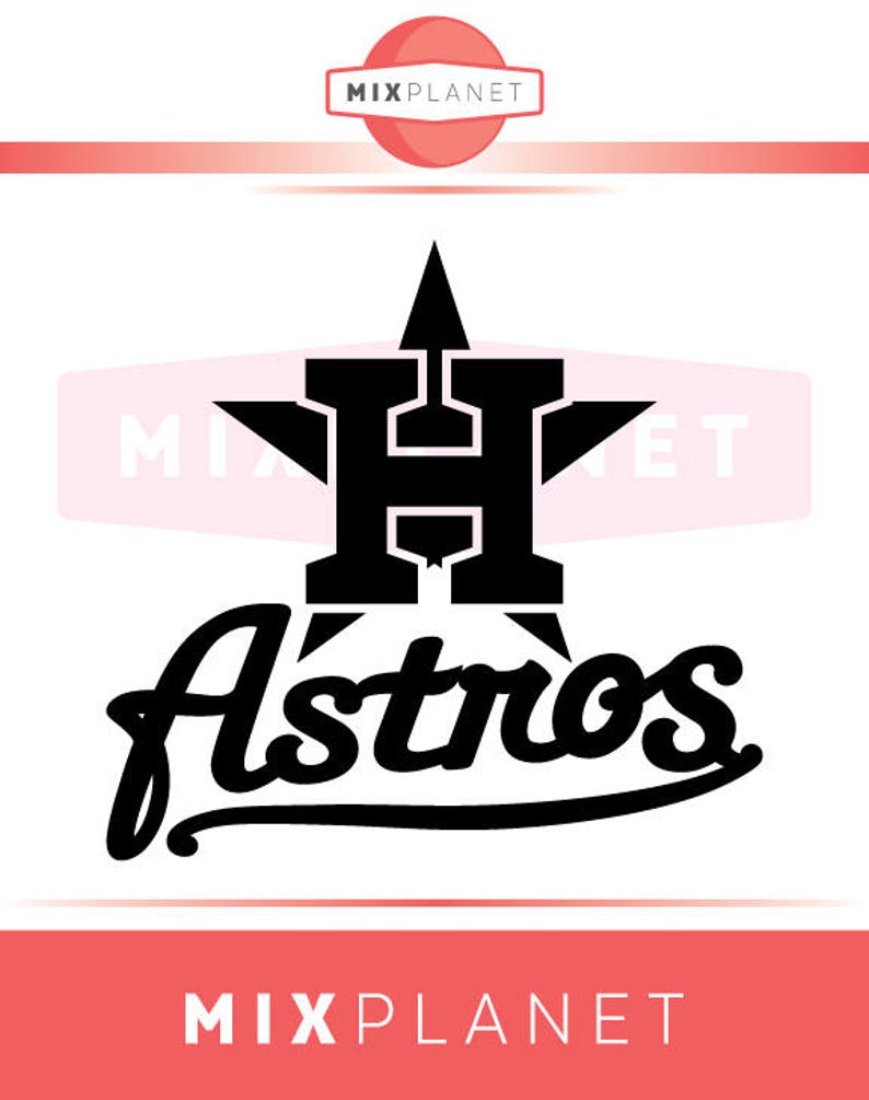 Houston Astros SVG Cut Files Houston Astros DXF Cutting | Etsy