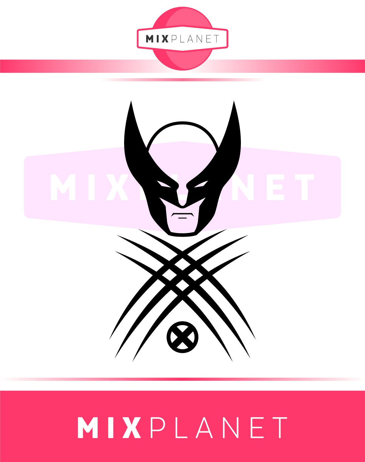 Download Wolverine X Men SVG Cut Files Wolverine X Men DXF Cutting | Etsy