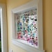 Bohemian Bead Curtains Gemstone Glass sun catcher window door colorful glass window treatment