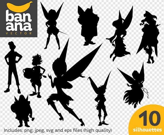 Download Sale Tinkerbell Png Jpg Svg Eps Files High Resolution Etsy