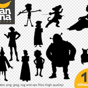 SALE Shrek 2 png jpg svg eps files high resolution BV-FA-0060