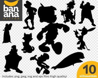 SALE Pinocchio png jpg svg eps files high resolution BV-FA-0051