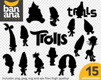 SALE Trolls png jpg svg eps files high resolution BV-FA-0090