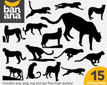 SALE Cheetah png jpg svg eps files high resolution BV-AN-0010
