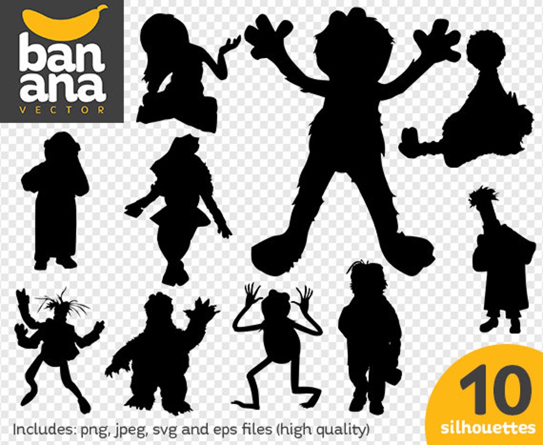 Muppet Vector SALE Muppets 2 Png Jpg Svg Eps Files High Resolution BV-FA-0047 - Etsy