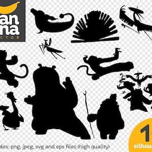 SALE KungFu Panda 1 png jpg svg eps files high resolution BV-FA-0033