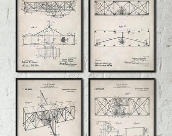 Wright Brothers Poster - Etsy