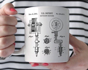 Ideas de regalos de tatuajes, regalos de tatuajes de arte del tatuaje para tatuadores regalo tienda de tatuajes decoración tatuaje taza tatuador regalos tatuaje amante regalo P103