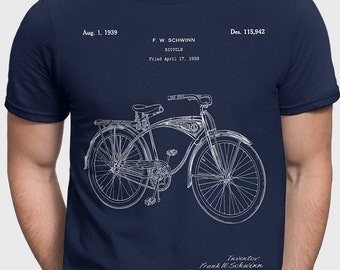 Fahrrad Geschenk für Biker, Fahrrad T-Shirt für Männer, Radfahrer, Fahrrad Shirt für Radfahrer, Geschenkidee für Radfahrer, Radfahren T-Shirt für Mann P324