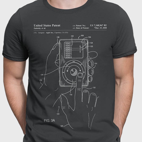 Music T-Shirt, Audiophile Shirt Gift For Music Lover, Apple Gift For Apple Fan, Music Student Gift For Tech Geek, Gift For Boyfriend P375