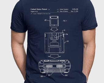 Regalo de jugador Snes Super Nintendo para jugador. Camiseta Gameboy para Nintendo Gamer, Regalo de jugador de novio, Camiseta de jugador de novia, Gameboy P468