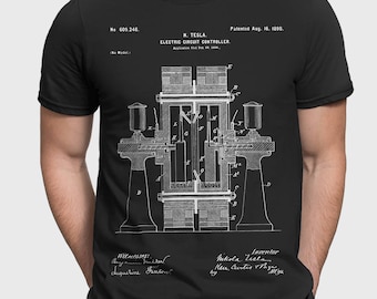 Electrical Engineering Gift T-Shirt For Electrical Engineer, Electrical  Engineer Student Gift Idea For Tesla Fan, Electric Circuit P429