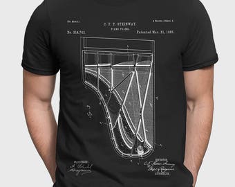 Gift For Piano Player, Tshirt For Piano Player, Piano Teacher Gift For Musician Shirt, Classical Music Lover Gift For Pianist, Steinway P121