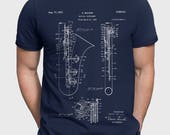 Saxophone T-Shirt Gift For Jazz Musician, Jazz Lover Gift For Saxophone Player, Jazz Band Gift For Jazz Player, Marching Band Shirt P122