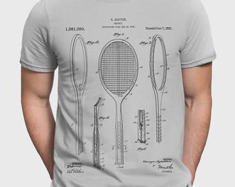 Maglietta da tennis per appassionato di tennis, regalo di tennis per giocatore di tennis, maglietta per allenatore di tennis, idea regalo per il marito che gioca a tennis P271