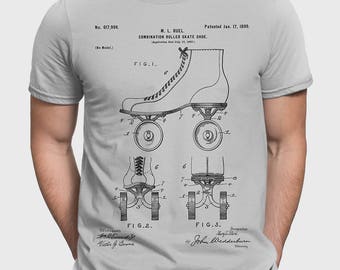 Roller Skate T-Shirt Gift For Roller Skater, Roller Girl T-Shirt Gift For Roller Derby Fan, Roller Skates T Shirt Gift For Skater P280